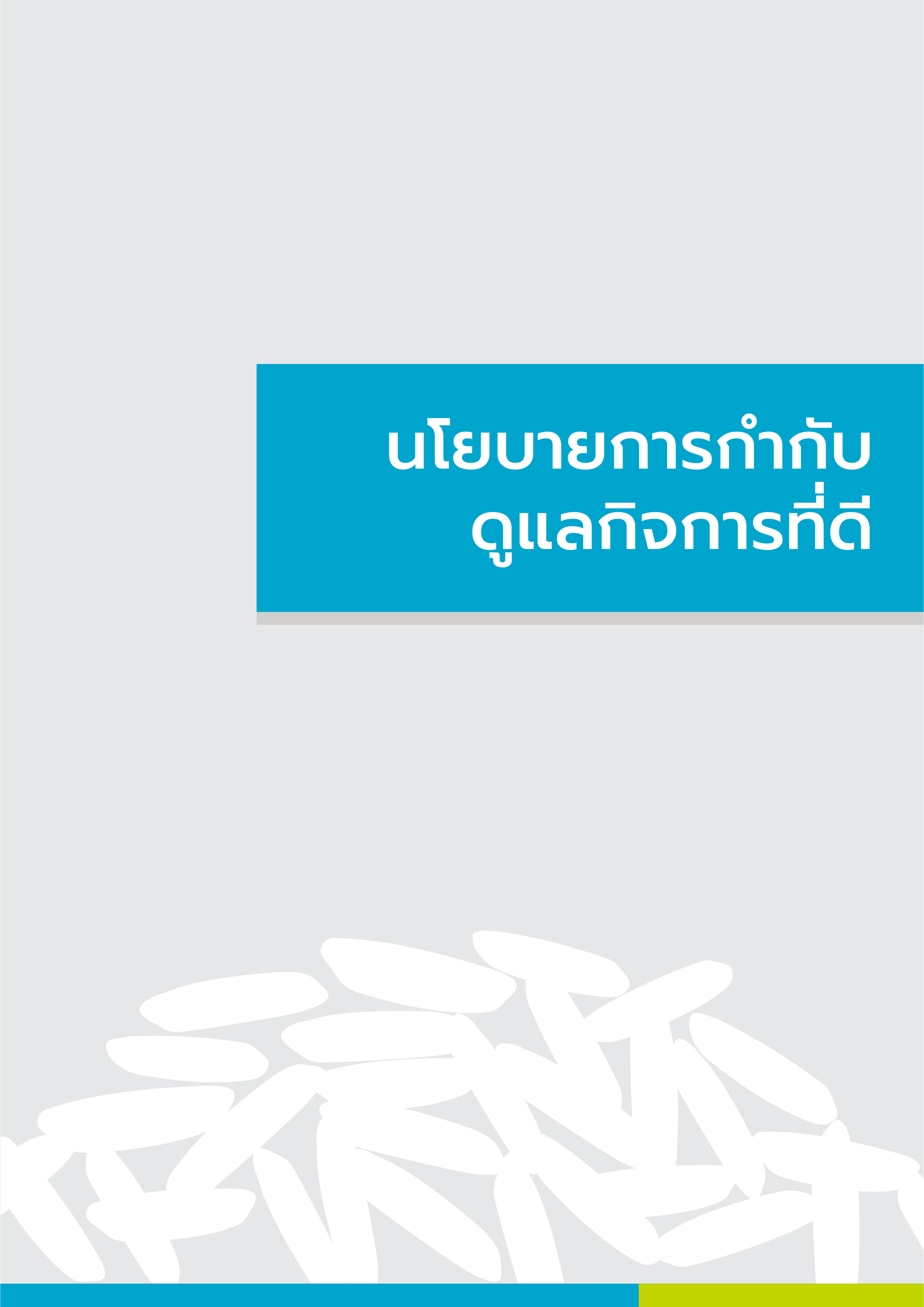 นโยบายการกำกับดูแลกิจการที่ดี