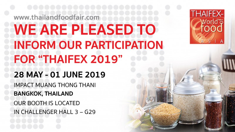 งาน THAIFEX World of food ASIA 2019